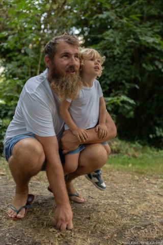 Séance bébé/enfant/famille, en extérieur, lumière naturelle, photographe La Rochelle